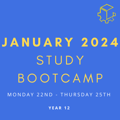 Study Bootcamp January 2024 (22nd - 25th)