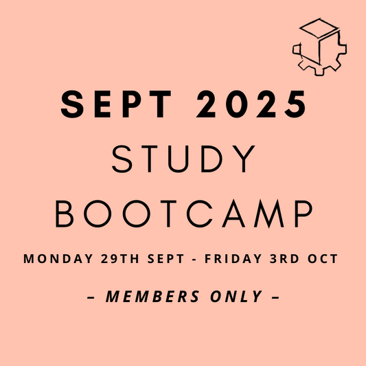 Study Bootcamp Sept/Oct 2025 (29th Sept-3rd Oct) Week 1