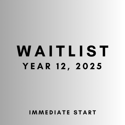 Waitlist (Year 12 Program)